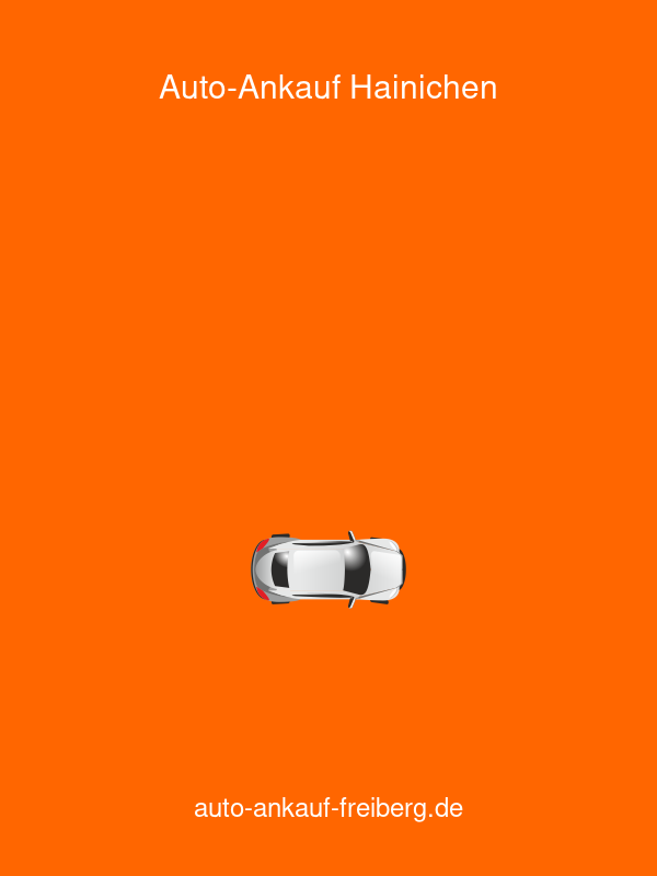 Auto-Ankauf Freiberg