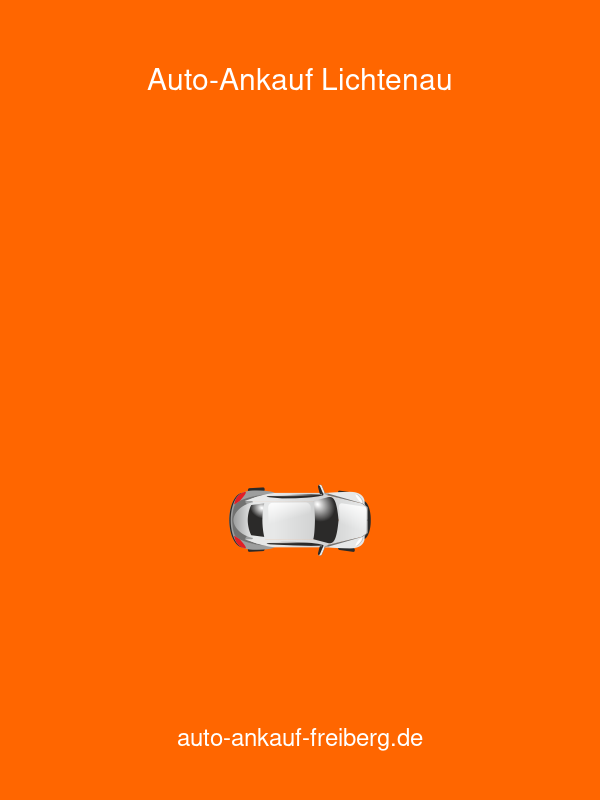 Auto-Ankauf Freiberg