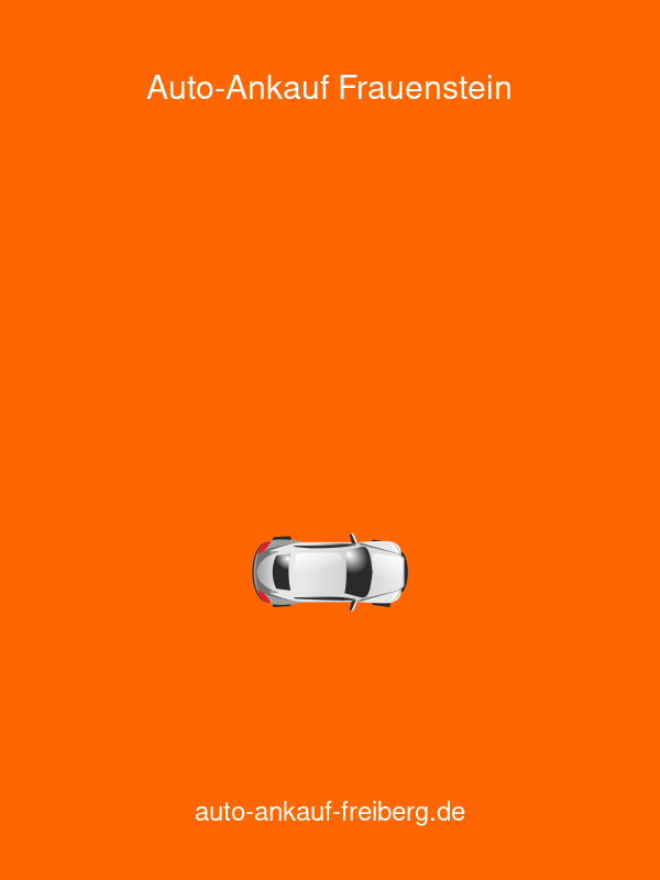 Auto-Ankauf Freiberg