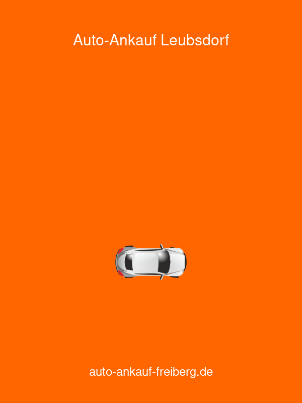 Auto-Ankauf Freiberg